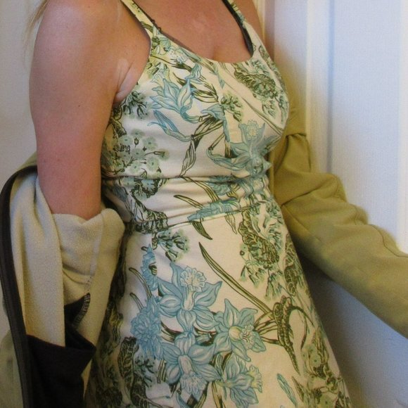 Ann Taylor LOFT Strapped Lined Summer Dress, Size 4P. - Picture 1 of 7